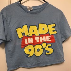 Made in 90’s crop top